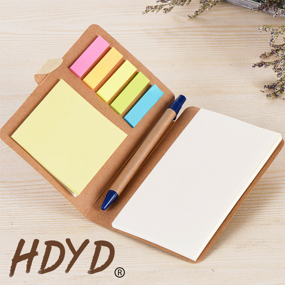 Notebook Journal Diary Book Office Notepad Student Drawing Memo Paper With Pen